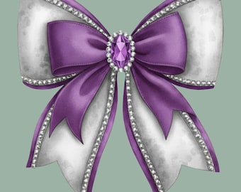 Watercolor Coquette Bow Clipart, Girly PNG Graphics (Digital Download)