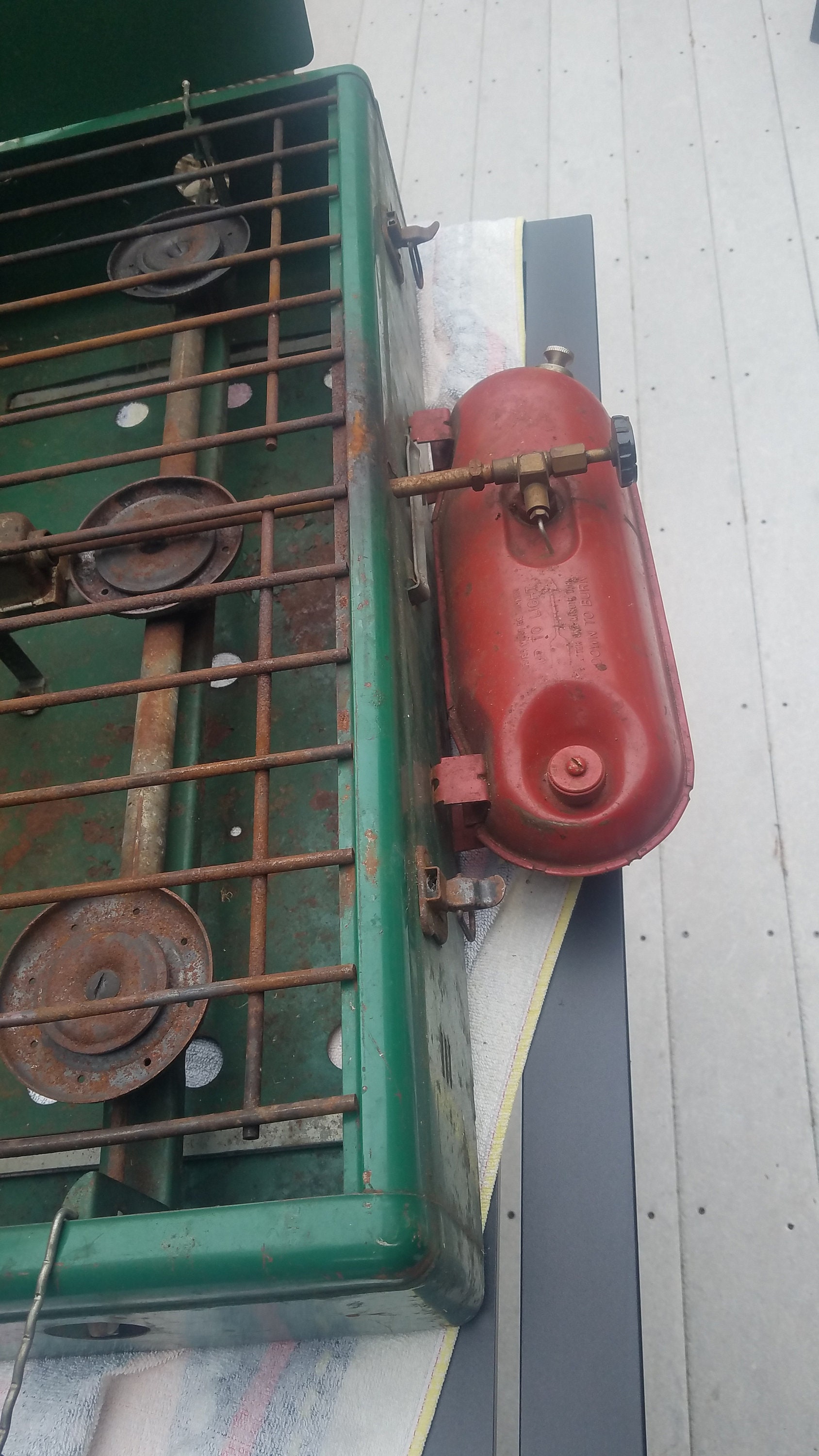 Vintage Coleman 3 Burner Stove Etsy