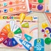 Color Mixing Activity for Toddler, Printable Primary and Secondary ...