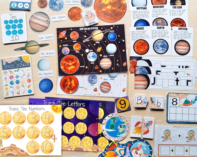 Solar System Printable, Outer Space Worksheets, Space Printables for ...