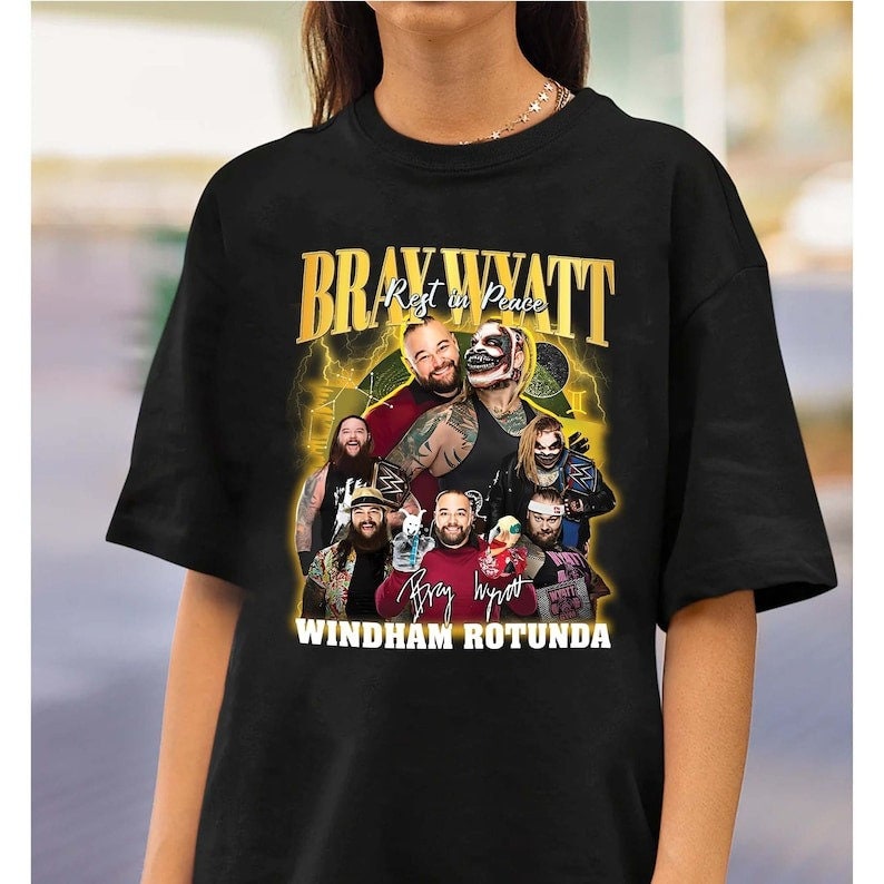 Bray Wyatt Shirt, Legends Never Die Shirt, Windham Lawrence