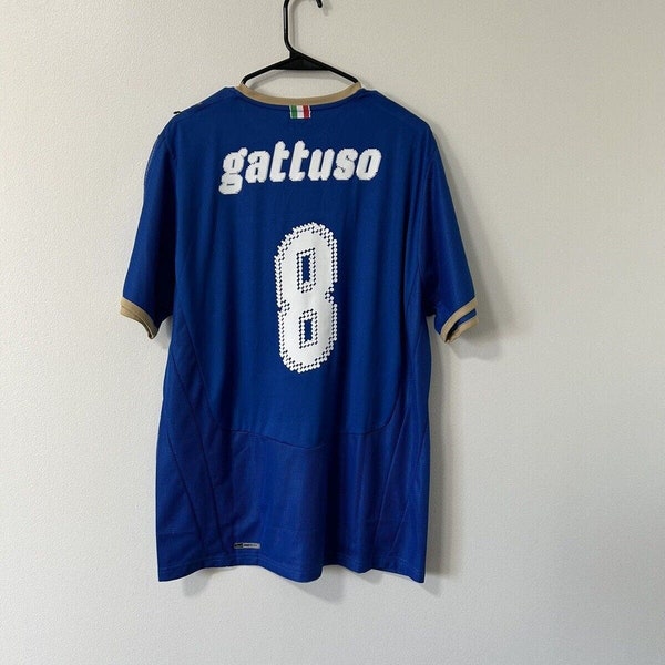 Italy Home FIFA World Cup 2010 UEFA Gattuso #8