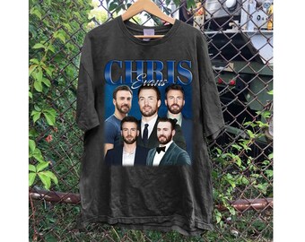 Camiseta retro de Chris Evans, suéter de Chris Evans, camisetas de Chris Evans, merchandising de Chris Evans, sudadera con capucha de Chris Evans, camiseta retro, sudadera espeluznante