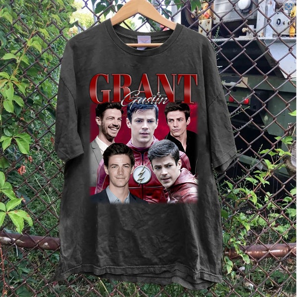 Grant Gustin Actor T-Shirt, Grant Gustin Shirt, Grant Gustin Tee, Grant Gustin Homage, Grant Gustin Hoodie, Character Shirt, Casual T-Shirt