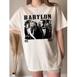 Camiseta Vintage Babylon, Camisa Babylon, Camisetas Babylon, Babylon Unisex, Nueva camiseta de película, Camiseta vintage, Camiseta retro, Sudadera espeluznante imagen 5