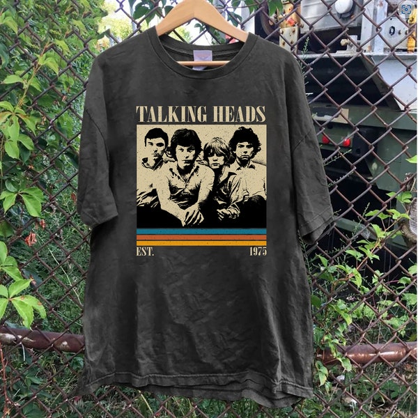 Talking Heads, Talking Heads Shirt, Talking Heads Band, Folk Rock, Post Punk, Rock Band, Talking Heads Gift, Music Lover Gift, Gifts For Him