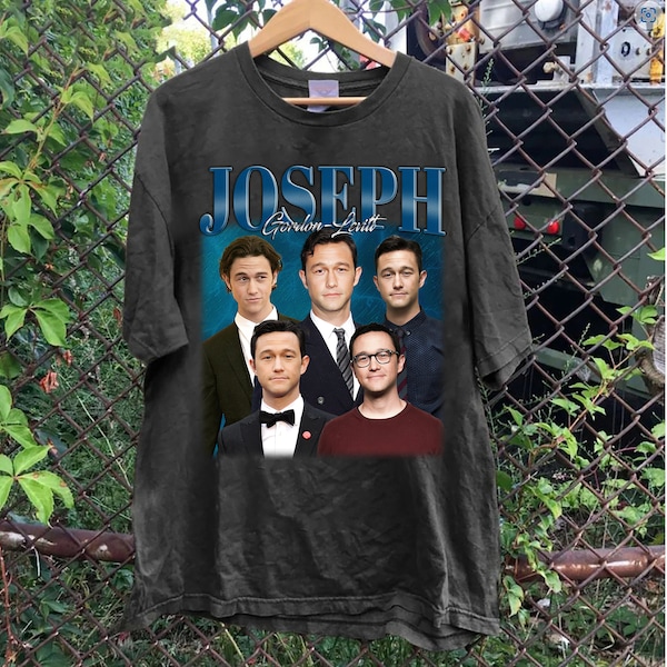 Joseph Gordon-Levitt Shirt, Joseph Gordon T-Shirt, Joseph Gordon Tees, Joseph Gordon Unisex, Joseph Gordon Sweatshirt, Vintage T-Shirt