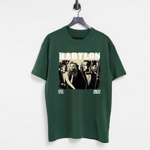 Camiseta Vintage Babylon, Camisa Babylon, Camisetas Babylon, Babylon Unisex, Nueva camiseta de película, Camiseta vintage, Camiseta retro, Sudadera espeluznante imagen 3