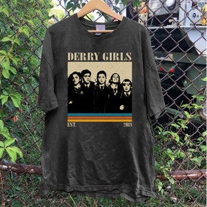 Derry Girls Shirt, Derry Girls T Shirt, Derry Girls TV Series, Vintage Shirt, Retro T Shirt, Midcentury Shirt, Minimalist T Shirt