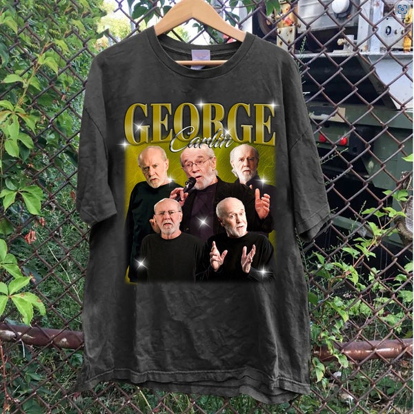 George Carlin Comedian T-Shirt, George Carlin Shirt, George Carlin T-Shirt, George Carlin Hommage, George Carlin Hoodie, Lässiges T-Shirt