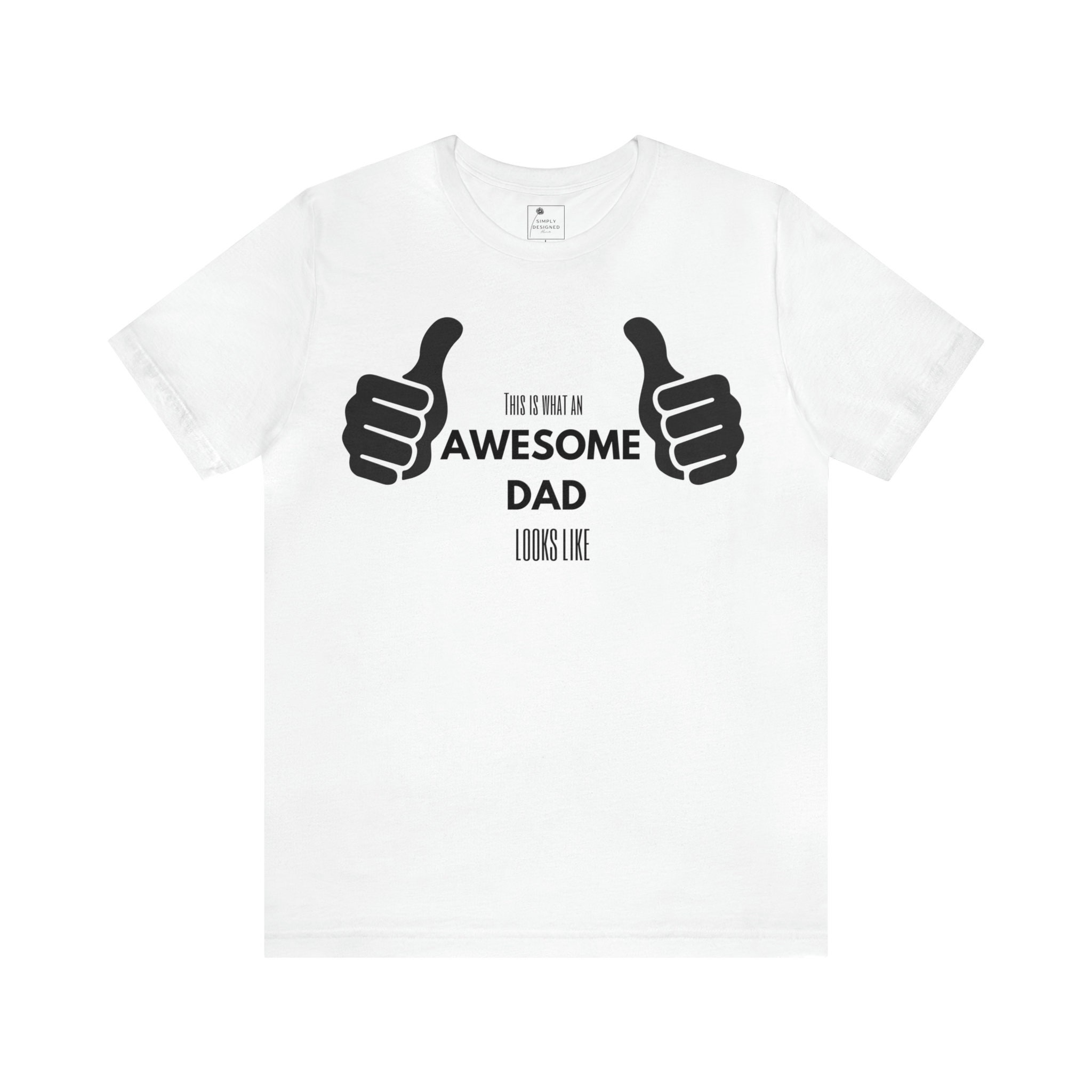 This is What an Awesome Dad Looks Like Shirt Father’s Day - Etsy