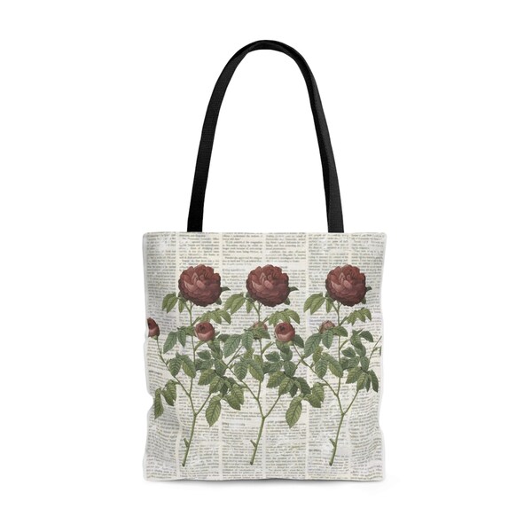 Canvas Newspaper Bag Etsy