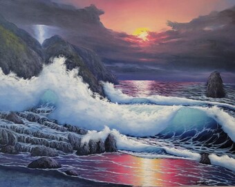 Afdruk van het schilderij "Eternity", van kunstenaar Issac Dansereau