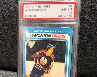 Wayne Gretzky 1979 O-Pee-Chee Rookie Sports Card Proxy Hockey