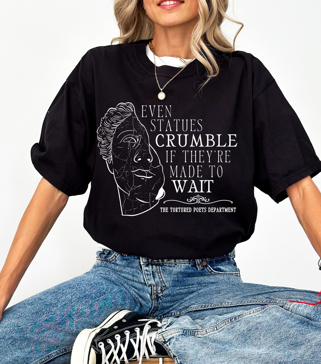 The Tortured Poets Department Lyrics Even Statues Crumble If They're