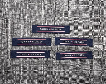 Étiquettes Tommy Jeans Hilfiger à coudre marque