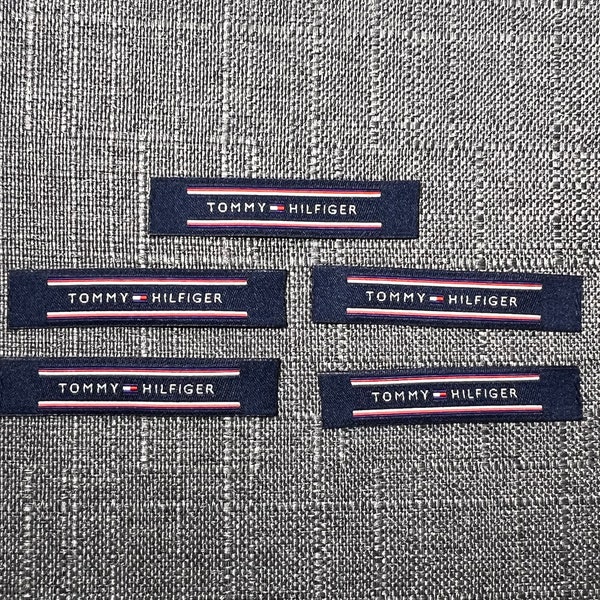 Étiquettes Tommy Jeans Hilfiger à coudre marque