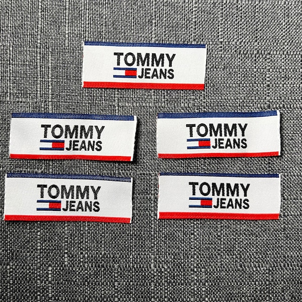 Tommy Jeans Hilfiger Nähen Markenetiketten