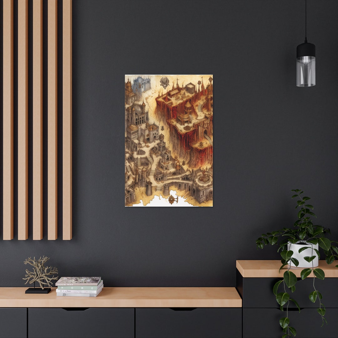 D&D Wall Art Immerse Yourself Into the World of Adventure and Fantasy