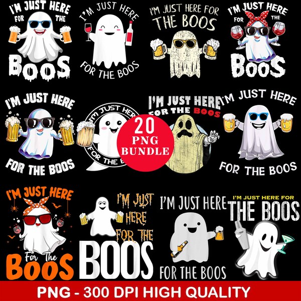 Here for the Boos - Etsy