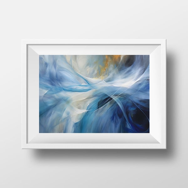 Nature-Inspired Abstract Pattern Wall Art photo