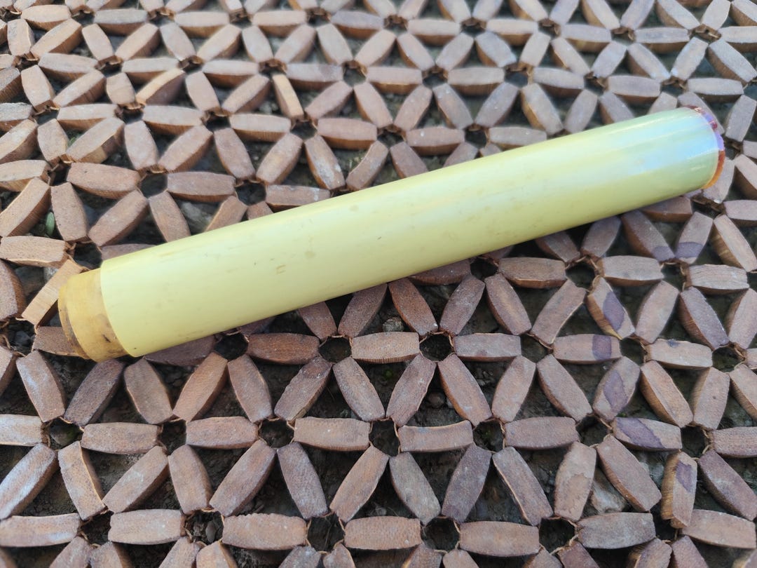 Catalin Rods Vintage Yellow Lemon Cream Catalin Bakelite Rod 18.7cm, 131gr - Etsy