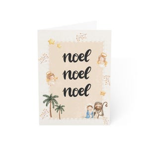 Noel Christmas Greeting Card