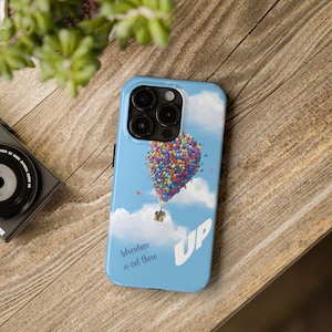 Fundas de teléfono de la película "Up": fundas únicas para viajeros, regalos para aventureros, decoración motivacional, divertidas fundas de Disney