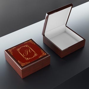 Joyero con letras personalizable: organizador personalizado para anillos, collares y aretes, regalo para ella, soporte para recuerdos, decorativo