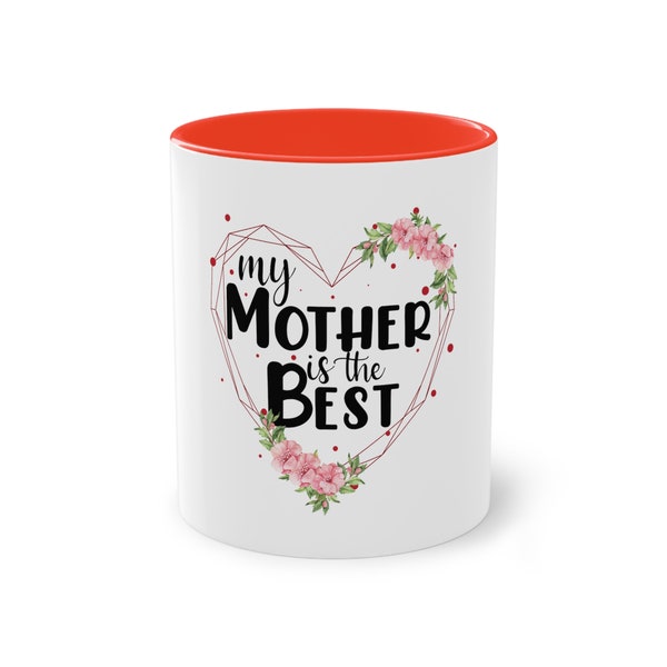 Personalized Mug 11 oz, Mothers Day Gift Idea, Custom Coffee Cup, Gift For Mom, Customized Mug, Mother's Day