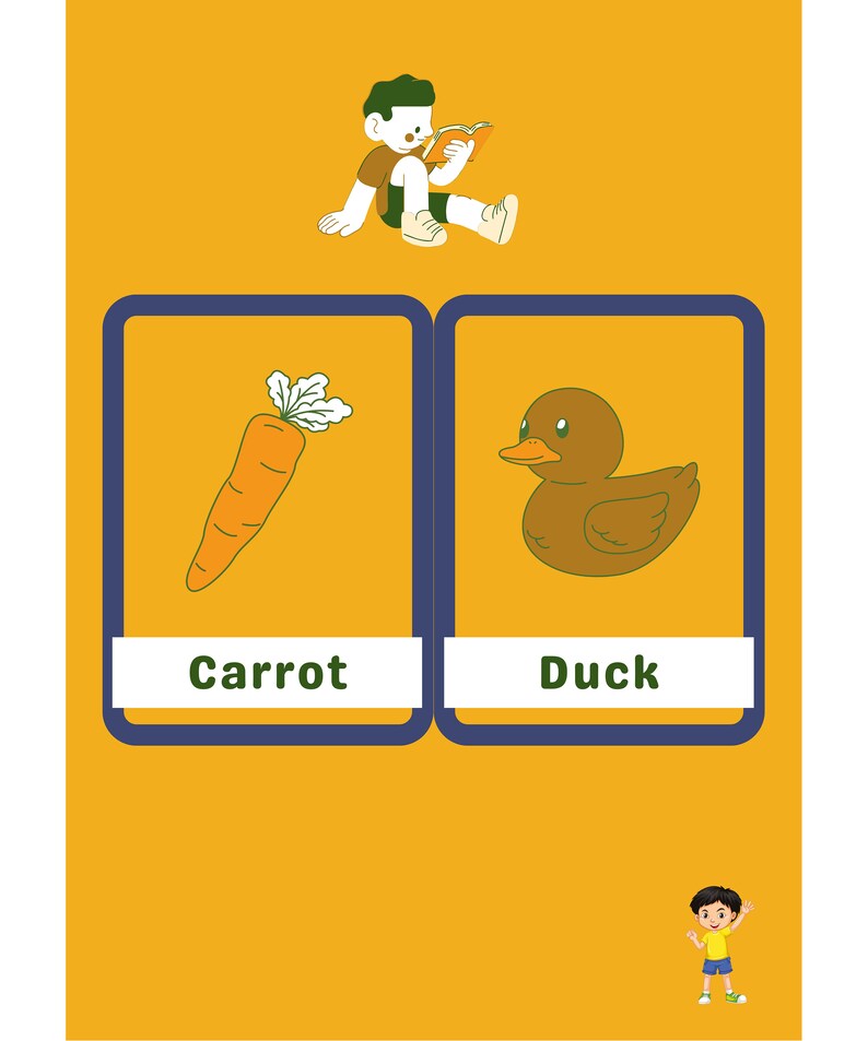 Printable Alphabet Flash Cards for Kids Ages 3-5 Preschool - Etsy