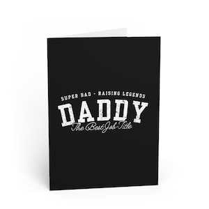 Super Dad Greeting Card - Perfect Birthday Wishes, Father's Day, Appreciation, Gift for Dad, Blank Inside for Personal Messages