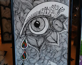 My mine Art - the eyes