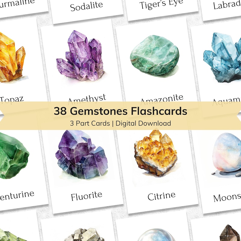 Stone Identification Key Stone Identification - Etsy