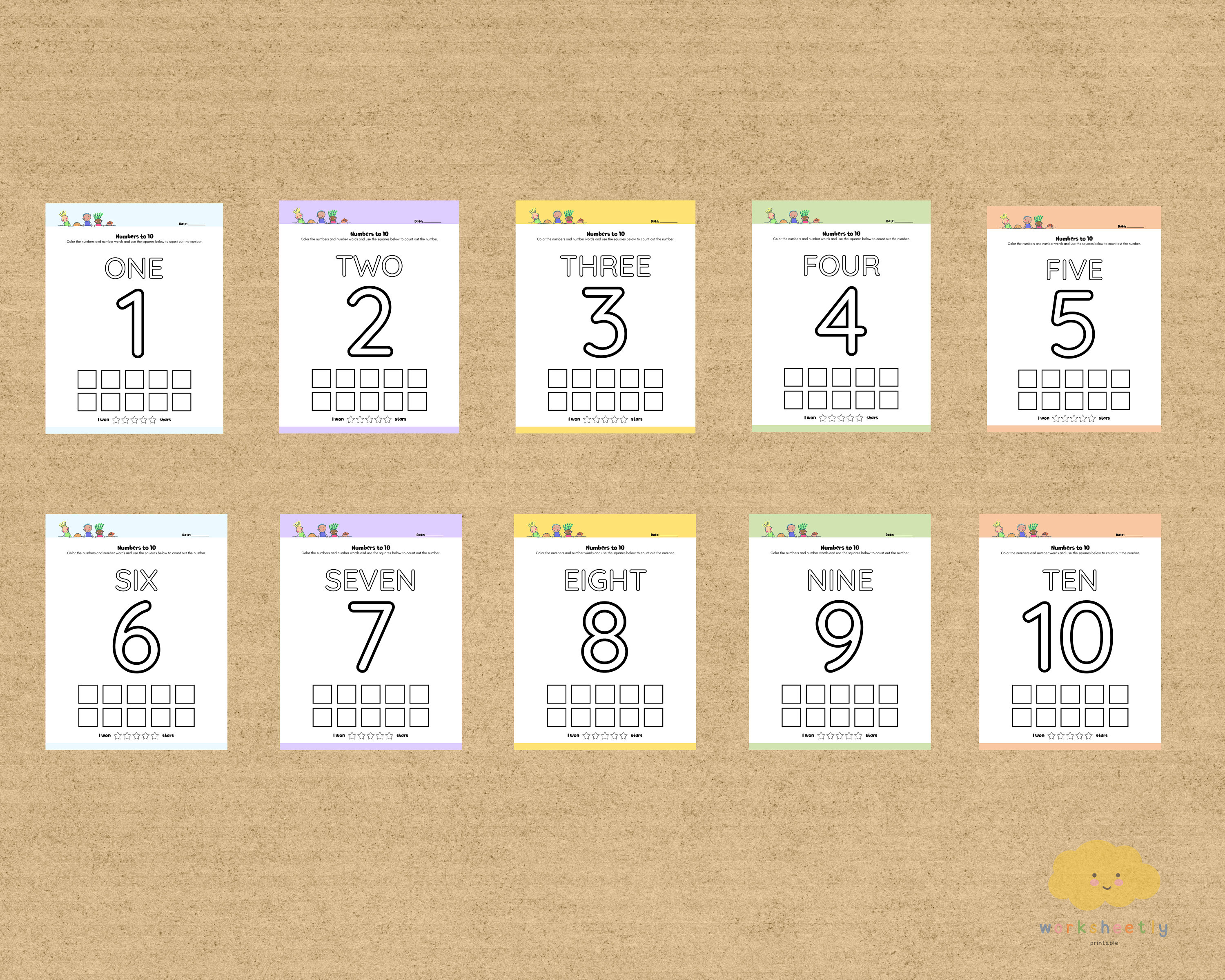 Printable Telling Time Worksheets for Kids