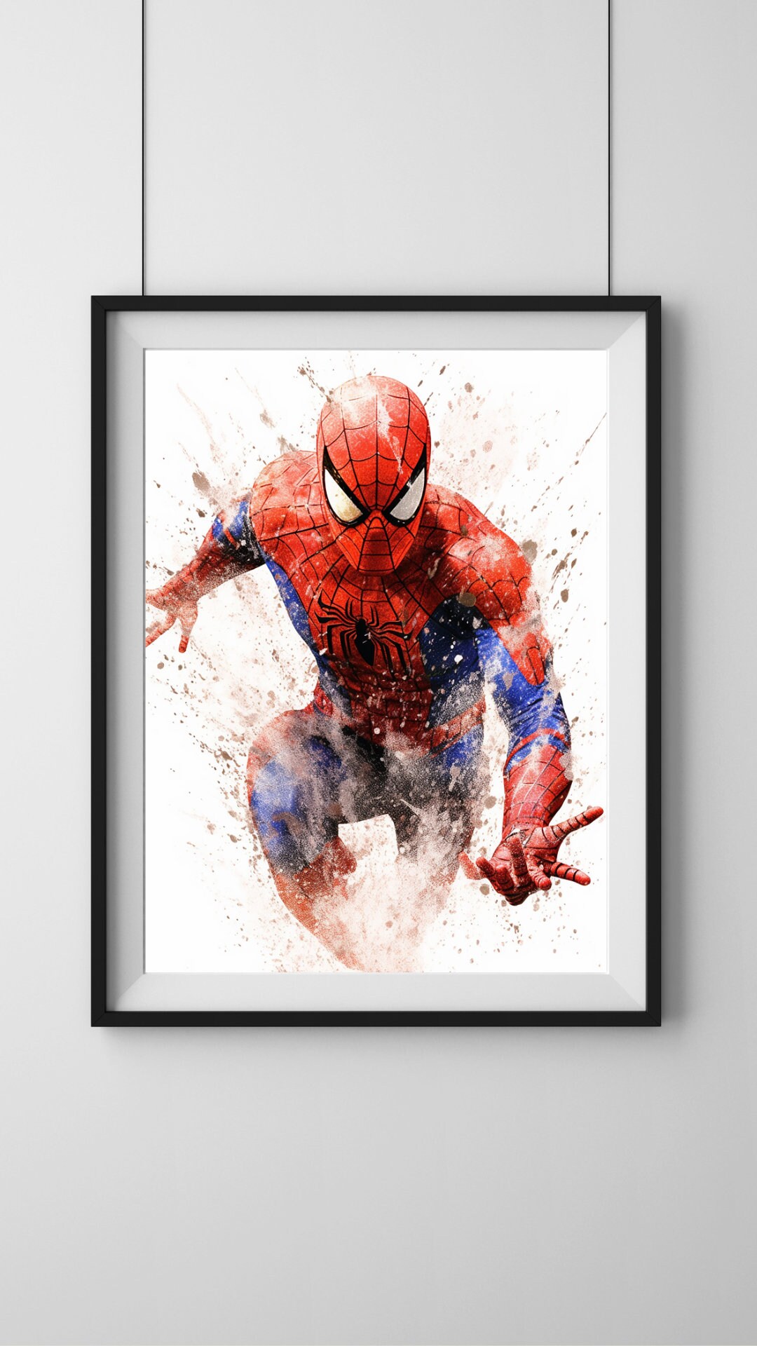Spiderman Printable Wall Art Spiderman Poster Avengers Wall Art Avenger ...