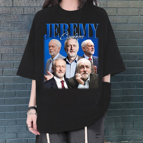 Jeremy Corbyn T-shirt, Jeremy Corbyn shirt, Jeremy Corbyn Tees, hiphop grafisch, unisex shirt, Bootleg Retro 90's Fans, Trendy shirt