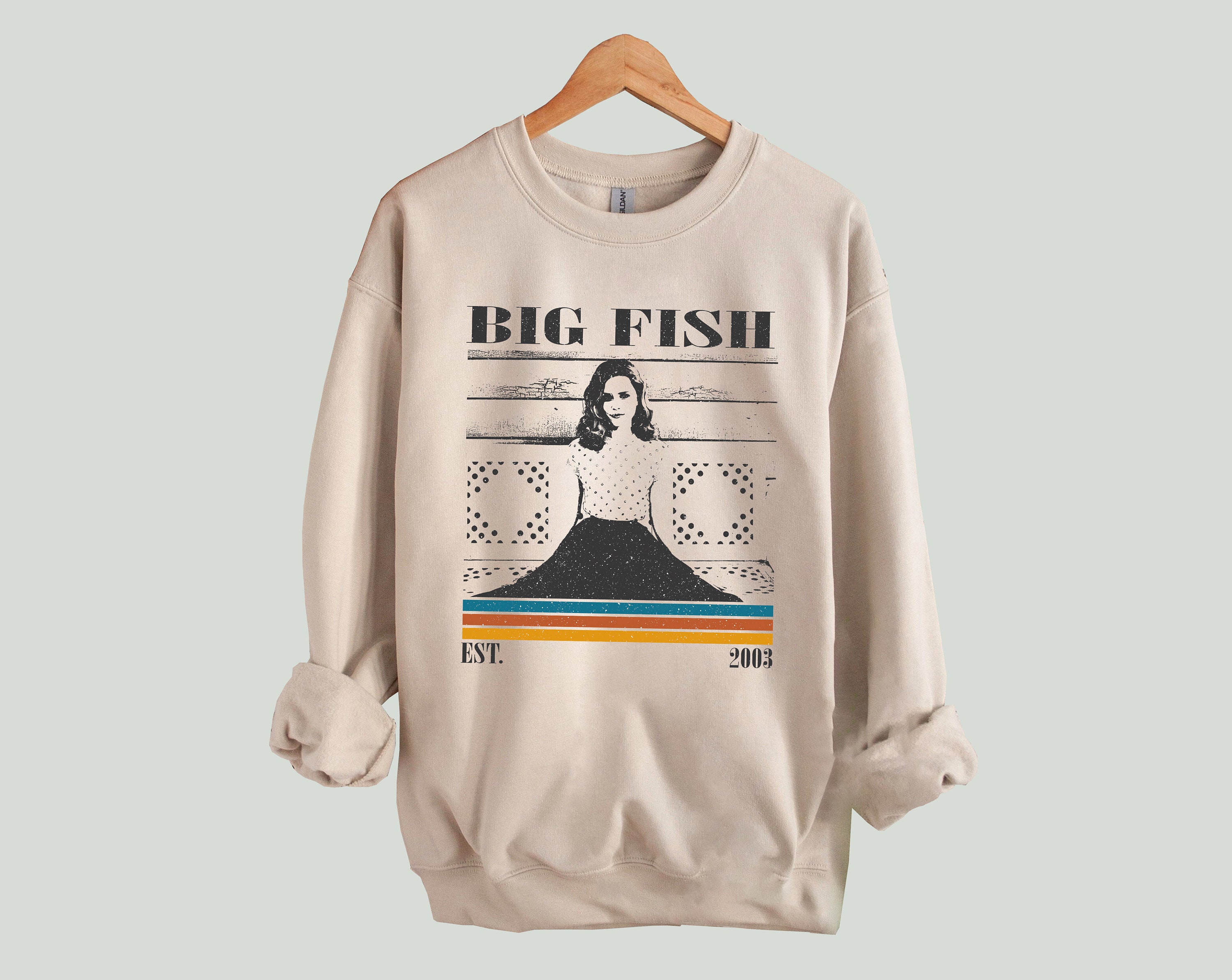 Big Fish T-Shirt, Big Fish Shirt, Big Fish Sweatshirt, Hip Hop Graphic, unisex Shirt, Trendy Shirt, Retro Vintage, unisex Shirt