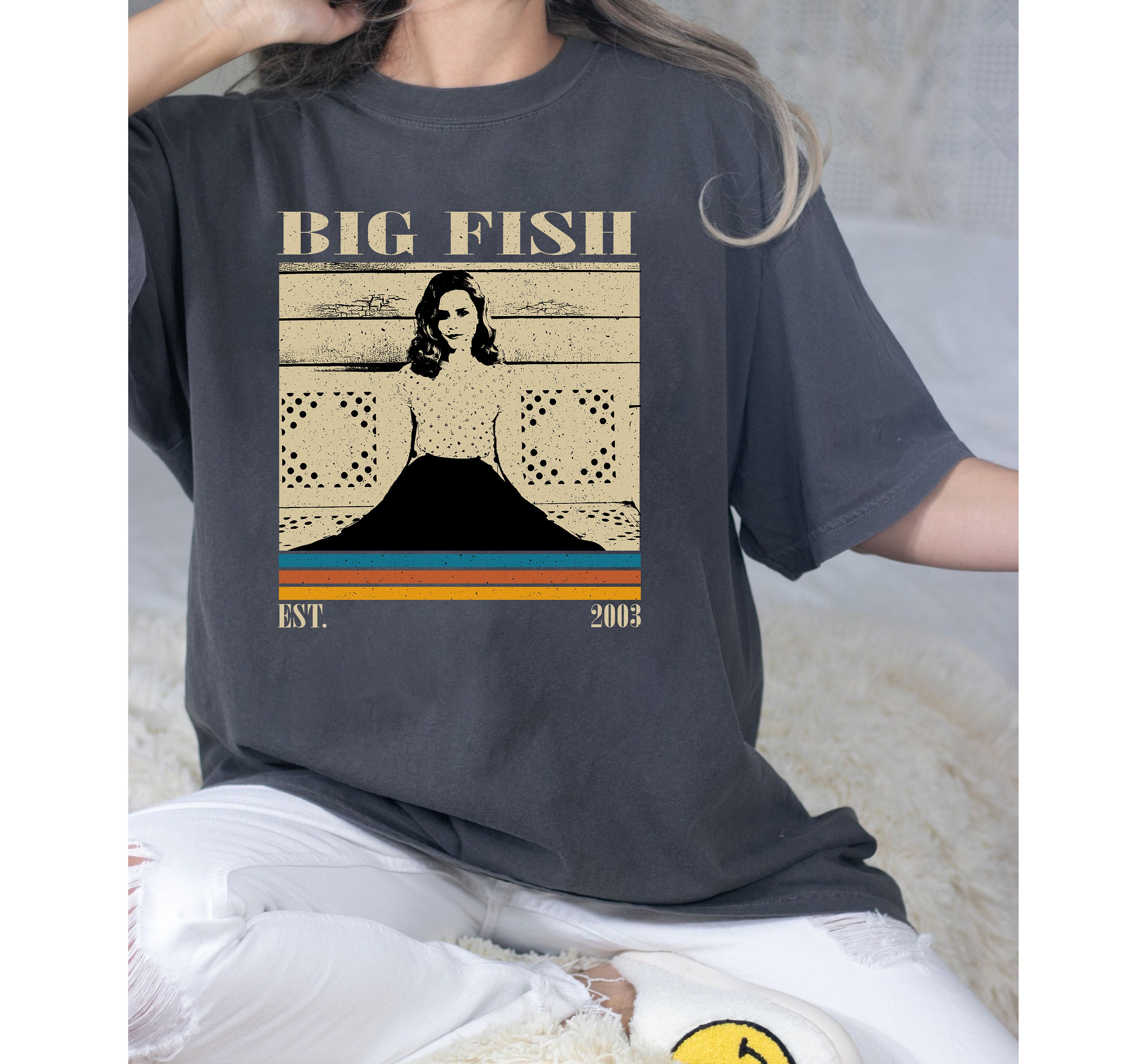 Big Fish T-shirt, Big Fish Shirt, Big Fish Sweatshirt, Hip Hop Graphic,  Unisex Shirt, Trendy Shirt, Retro Vintage, Unisex Shirt 