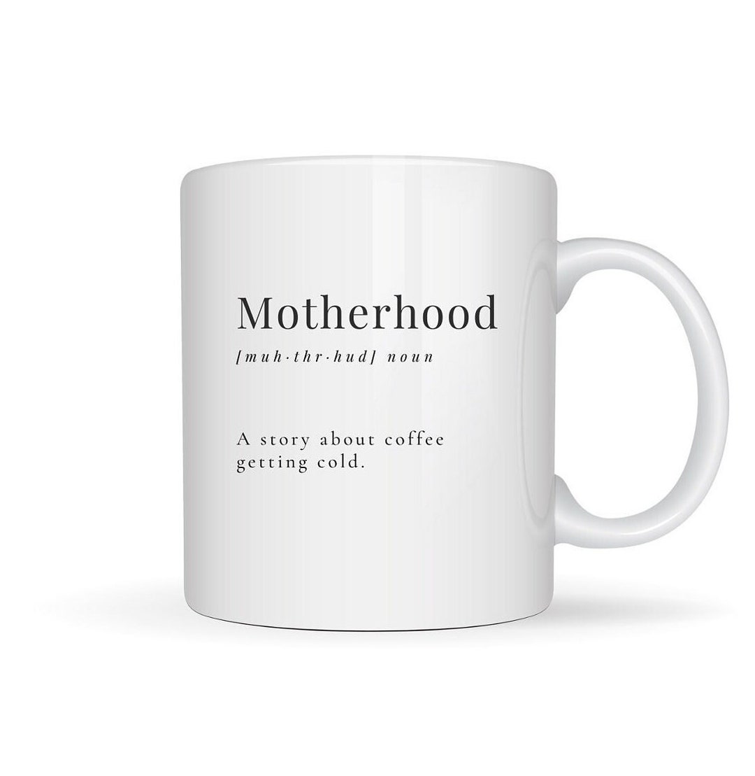 Mother Definition Mug Motherhood Print Mom Life Funny Mum Etsy