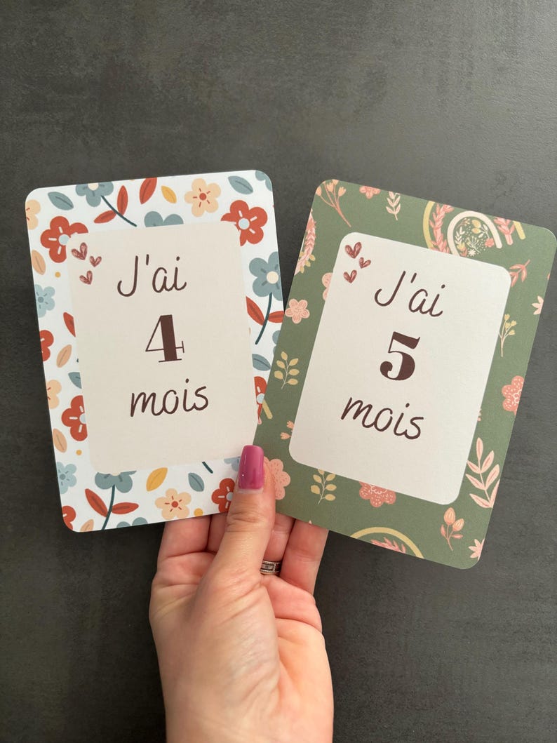 Cartes étapes fleuries afbeelding 4