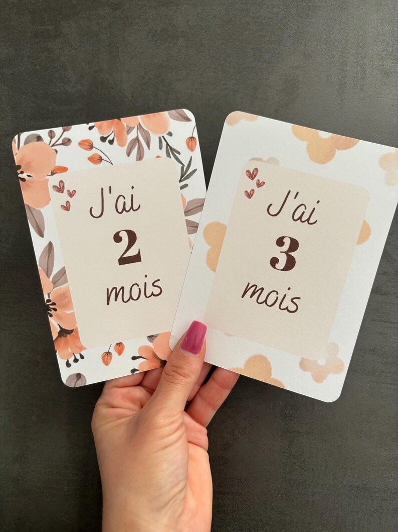 Cartes étapes fleuries afbeelding 3