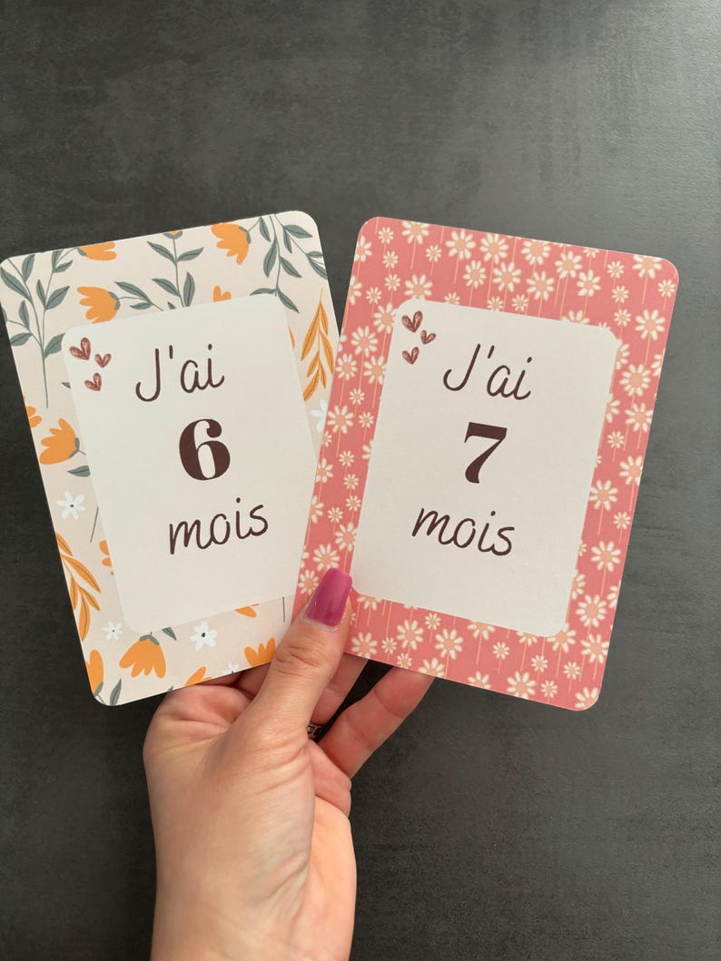 Cartes étapes fleuries afbeelding 5