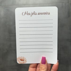 Cartes étapes fleuries afbeelding 9