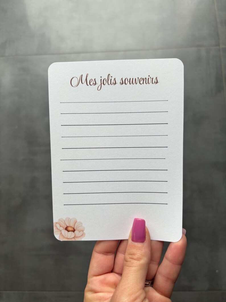 Cartes étapes fleuries afbeelding 9