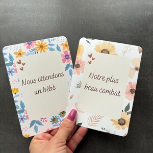 Cartes étapes parcours PMA fleuries image 9