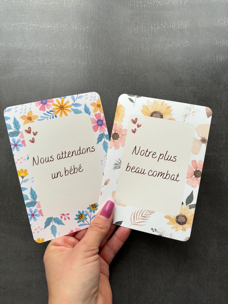 Cartes étapes parcours PMA fleuries image 9