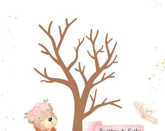 Kit arbre à empreinte personnalisé