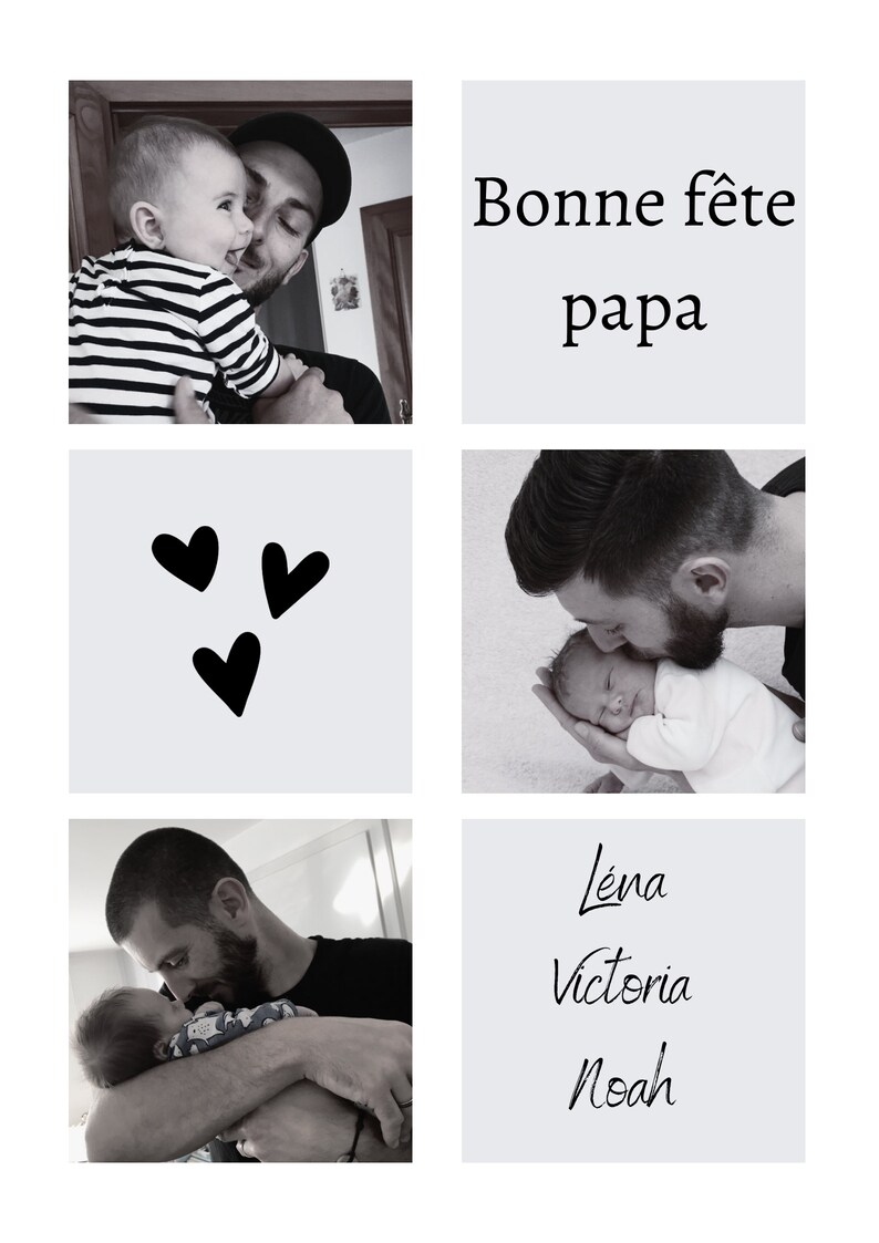 Cartel mixto para el Día del Padre imagen 2