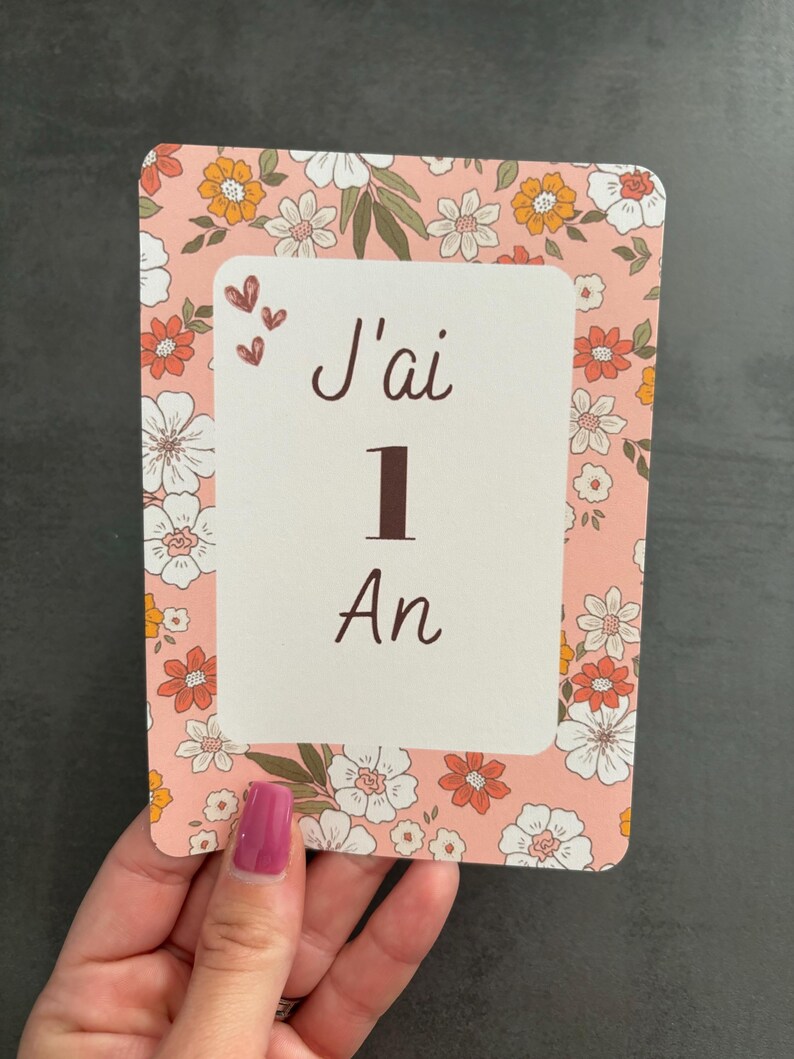Cartes étapes fleuries afbeelding 8